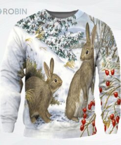 Rabbit Tthnvm Ugly Christmas Sweater, Sweatshirt