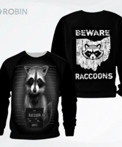 Raccoon Thcnntlw Ugly Christmas Sweater, Sweatshirt