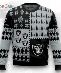 Raiders Christmas Holiday Party Raiders Fans Ugly Christmas Sweater   Narides Raiders Christmas Holiday Party Raiders Fans Ugly Christmas Sweater   Narides