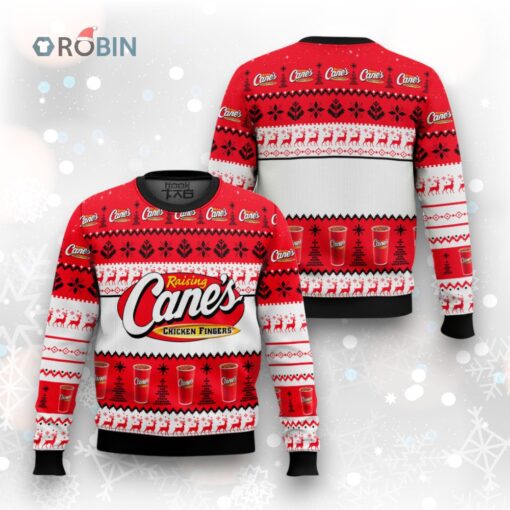 Raising Cane’s Ugly Christmas Sweater