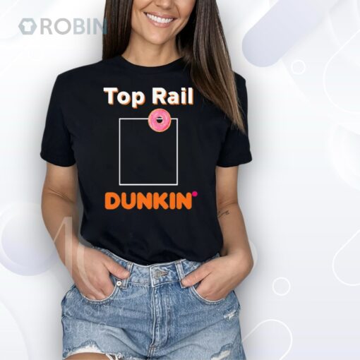 Red Sox Top Rail Dunkin Donut Shirt