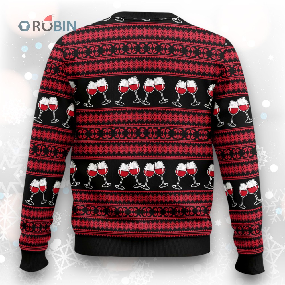 Red Wine Mama Ugly Christmas Sweater Red Wine Mama Ugly Christmas Sweater