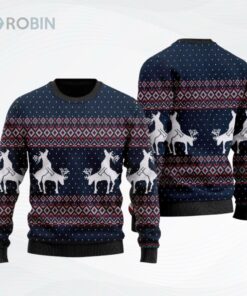 Reindeer Funny Ugly Christmas Sweater, Sweatshirt