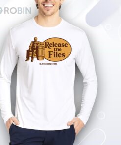 Release The Files Old Records Store Shirt