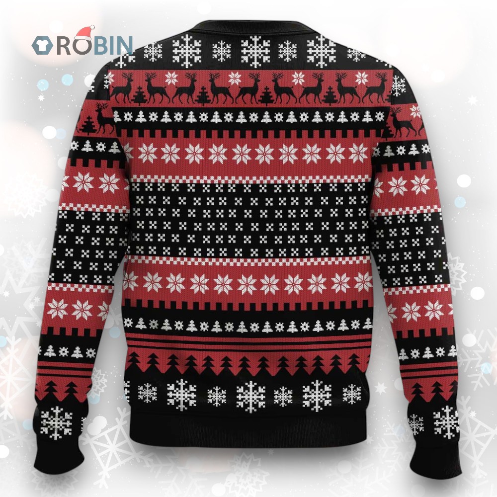 Retro Leonardo Dicaprio Meme Ugly Christmas Sweater Retro Leonardo Dicaprio Meme Ugly Christmas Sweater