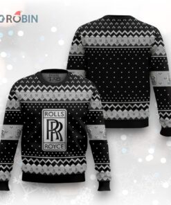 Rolls Royce Ugly Christmas Sweater Rolls Royce Ugly Christmas Sweater