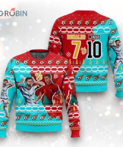 Ronaldo Messi Ugly Christmas Sweater