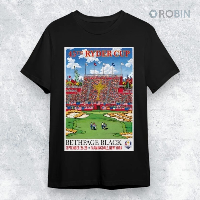 Ryder Cup Sept 26 28 2025 Farmingdale Ny Poster Shirt Ryder Cup Sept 26 28 2025 Farmingdale Ny Poster Shirt