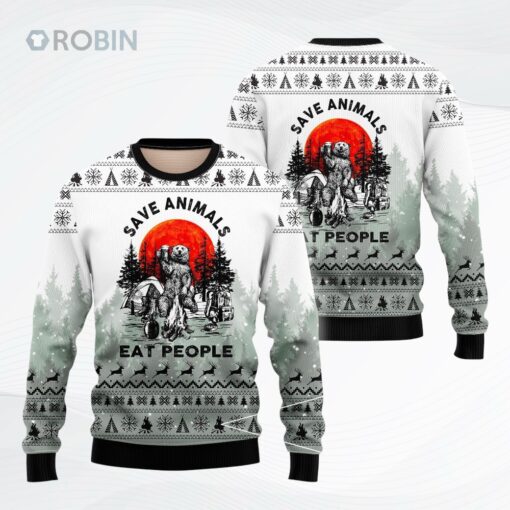 Save Animals Ugly Christmas Sweater