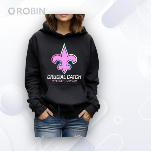 Saints Crucial Catch Intercept Cancer Shirt