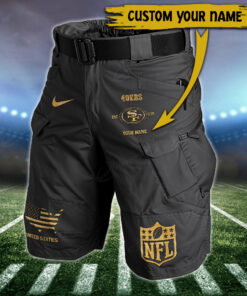 San Francisco 49ers Limited Edition Men Tactical Shorts, 49ers Gifts San Francisco 49ers Limited Edition Men Tactical Shorts, 49ers Gifts