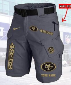 San Francisco 49ers Limited Edition Men Tactical Shorts, 49ers Merch San Francisco 49ers Limited Edition Men Tactical Shorts, 49ers Merch