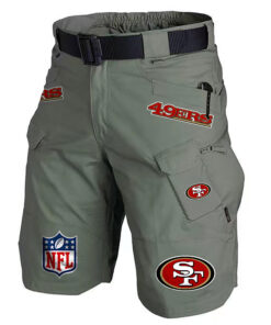 San Francisco 49ers Limited Edition Men Tactical Shorts, San Francisco 49ers Merchandise San Francisco 49ers Limited Edition Men Tactical Shorts, San Francisco 49ers Merchandise