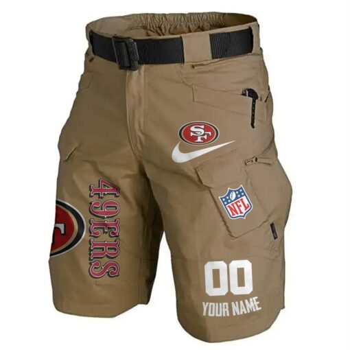 San Francisco 49ers Men Tactical Shorts, 49ers Gear