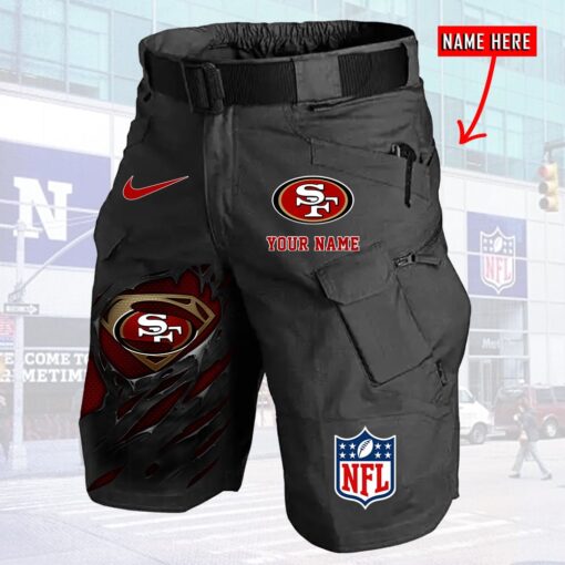 San Francisco 49ers Men Tactical Shorts, 49ers Gifts