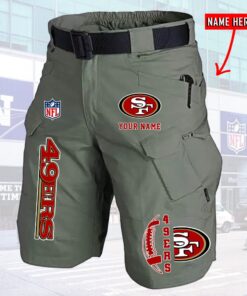 San Francisco 49ers Men Tactical Shorts, 49ers Merch San Francisco 49ers Men Tactical Shorts, 49ers Merch