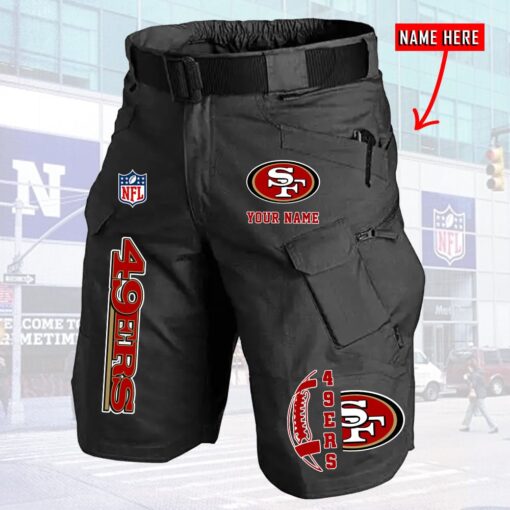 San Francisco 49ers Men Tactical Shorts, 49ers Merch