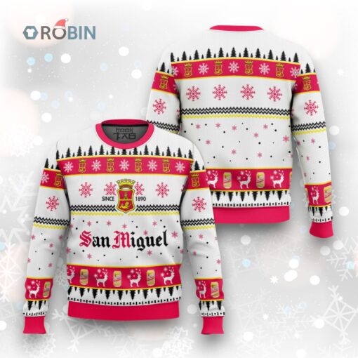 San Miguel Ugly Christmas Sweater For Holiday 2023 Xmas Gifts