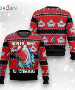 Santa Jaws Ugly Sweater