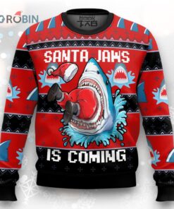 Santa Jaws Ugly Sweater