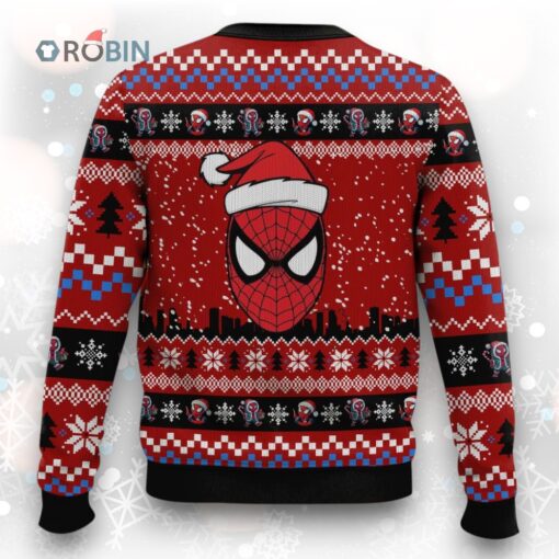 Santa Parker, Spiderman Christmas Ugly Christmas Sweater