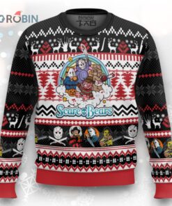 Scare Bears Horror Ugly Christmas Sweater