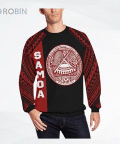 Seal Of American Samoa Ugly Christmas Sweater, Sweatshirt