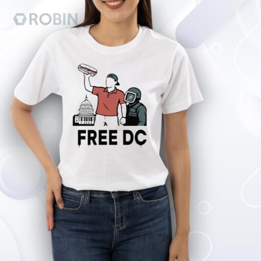 Sean Charles Dunn Sandwich Guy Free DC Battle Shirt