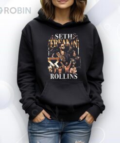 Seth Rollins Freakin’ Montage Boxy Shirt Seth Rollins Freakin’ Montage Boxy Shirt