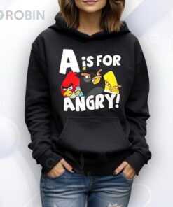 Shaq wearing a is for Angry Bird Shirt