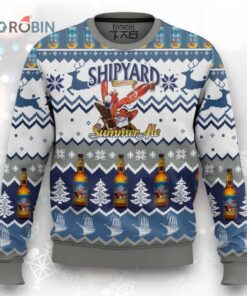 Shipyard Summer Ale Ugly Christmas Sweater Unisex Ugly Christmas Sweater