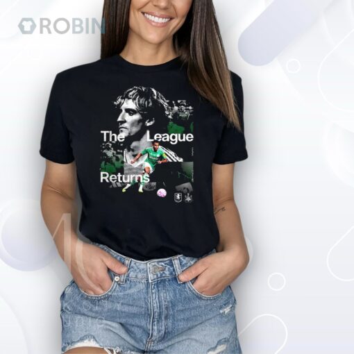 Sir Bobby Robson the league returns Shirt
