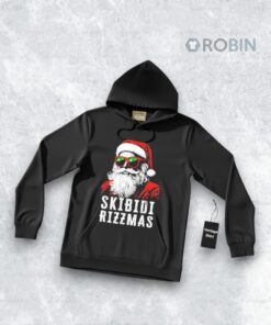 Skibidi Rizzmas Santa Christmas Shirt