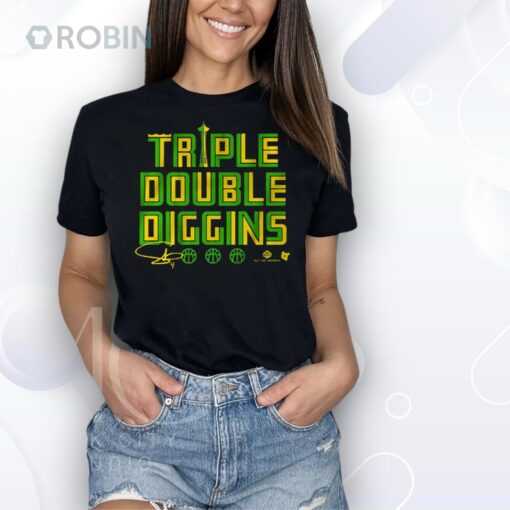Skylar Diggins Triple Double Diggins Shirt
