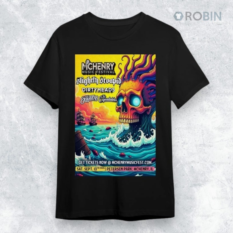 Slightly Stoopid Petersen Park Mchenry Sept 13 2025 Poster Shirt Slightly Stoopid Petersen Park Mchenry Sept 13 2025 Poster Shirt