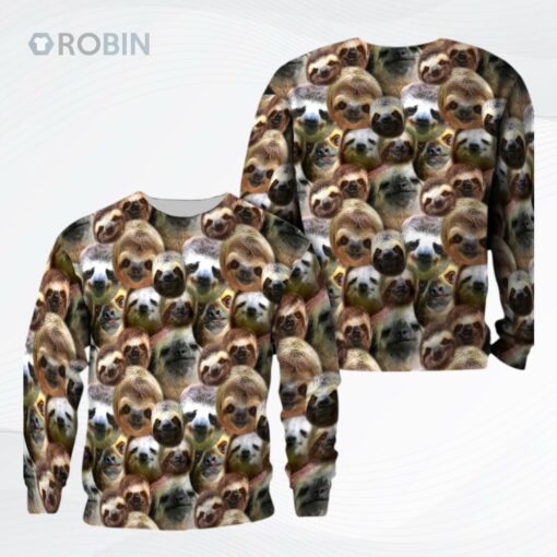 Sloth Ntqdtm Ugly Christmas Sweater, Sweatshirt