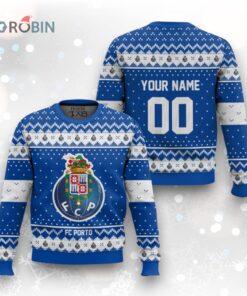 Soccer Team FC Porto Christmas Ugly Christmas Sweater