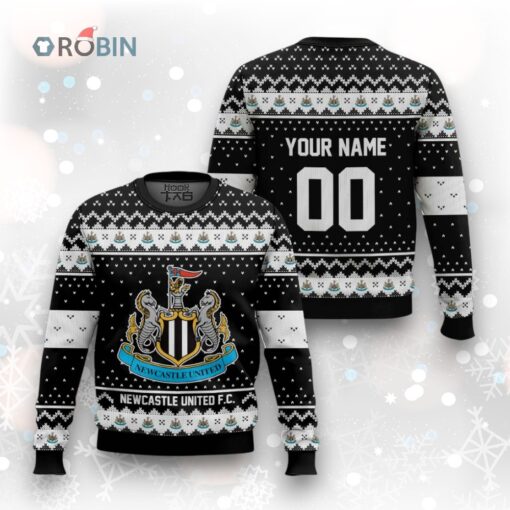 Soccer Team Newcastle United F.C. Christmas Ugly Christmas Sweater