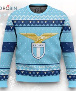 Soccer Team S.S. Lazio Christmas Ugly Christmas Sweater