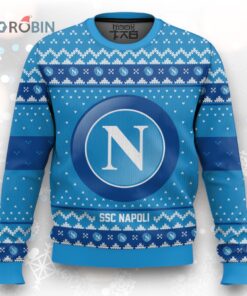 Soccer Team SSC Napoli Christmas Ugly Christmas Sweater