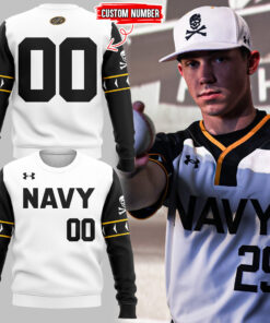 Special 2025 Jolly Rogers Navy Midshipmen Baseball Sweatshirt, Sweater, Navy Midshipmen Unique Gifts