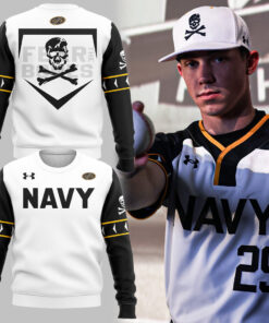 Special 2025 Jolly Rogers Navy Midshipmen Baseball Sweatshirt_4458, Navy Midshipmen Unique Gifts