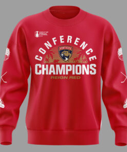 Special Edition Florida Panthers Back-To Back-To-Back Eastern Conference Champions Sweatshirt 2025, Florida Panthers Gear