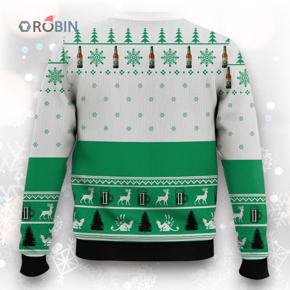 Spotted Ugly Christmas Sweater   Fun Holiday Design  New Glarus Style Spotted Ugly Christmas Sweater   Fun Holiday Design  New Glarus Style