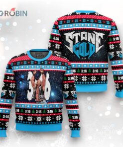 Stone Cold Steve Austin Ugly Christmas Sweater
