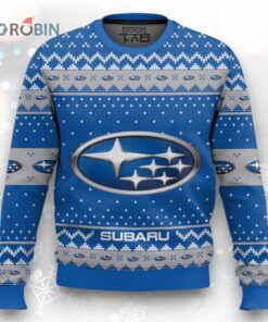 Subaru Ugly Christmas Sweater Subaru Ugly Christmas Sweater