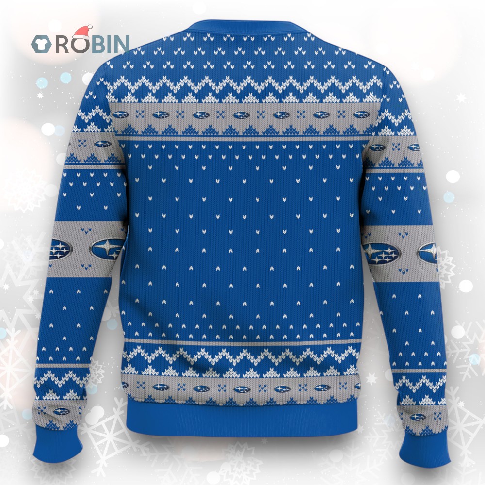 Subaru Ugly Christmas Sweater Subaru Ugly Christmas Sweater