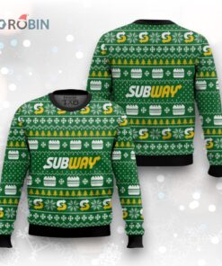 Subway Christmas Sweater