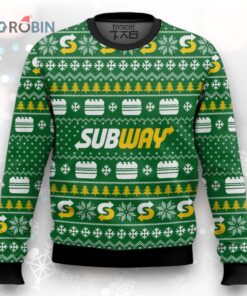 Subway Christmas Sweater