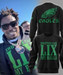 Swifties Can LIX My Balls Shirt – Special New CJ Gardner Johnson Sweatshirt- Philadelphia Eagles Troll Swifties Shirt, Eagles Team Gifts